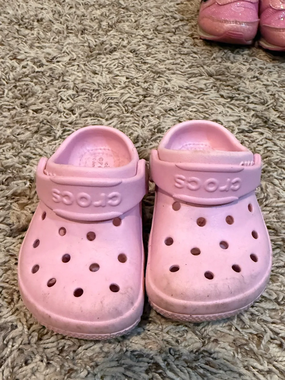 CROCS Kids Classic Clog in Light Pink